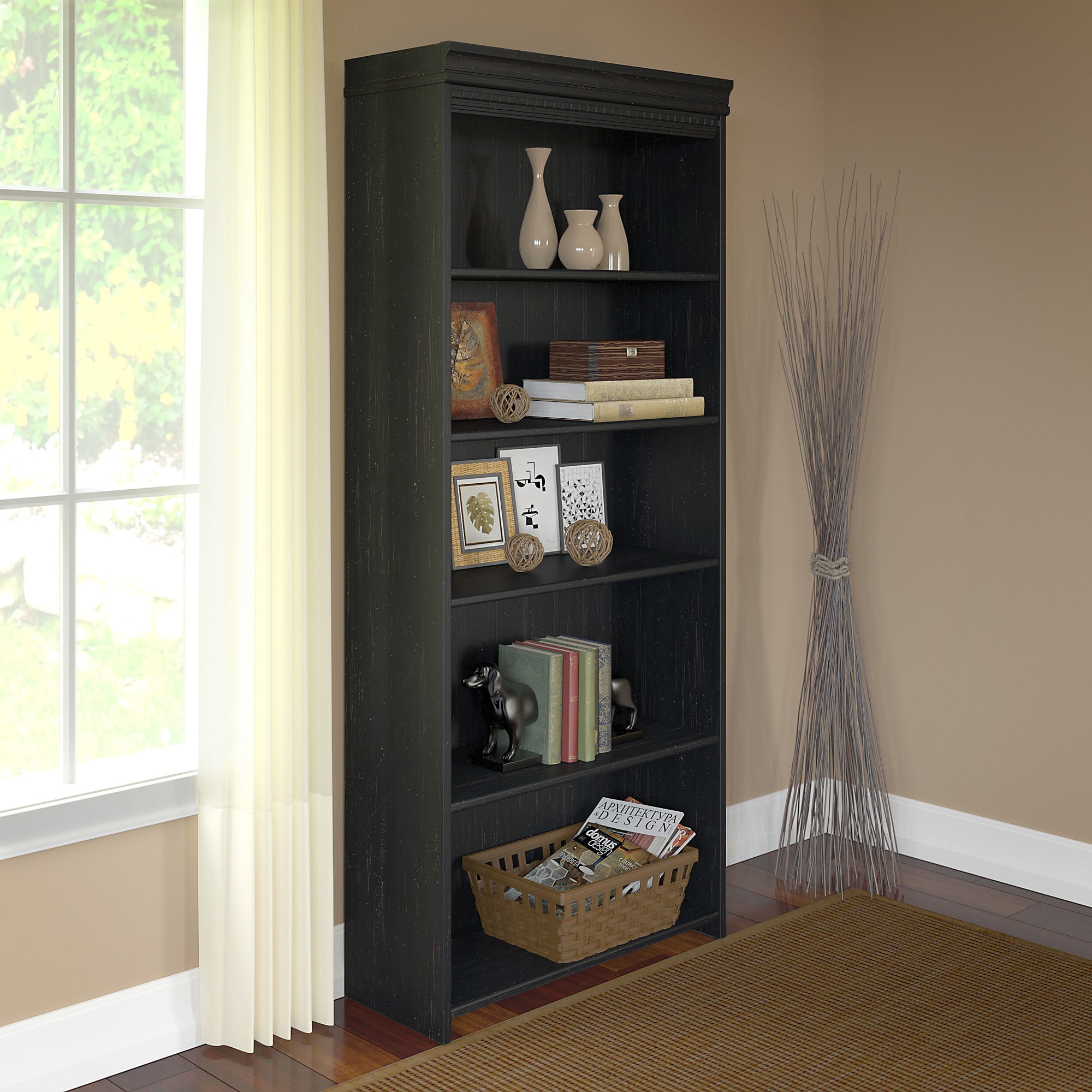 Bush Furniture Fairview 5 Shelf Bookcase