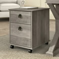 thumbnail image 1 of Bush Furniture Homestead Farmhouse Mobile Cabinet in Driftwood Gray, 1 of 5