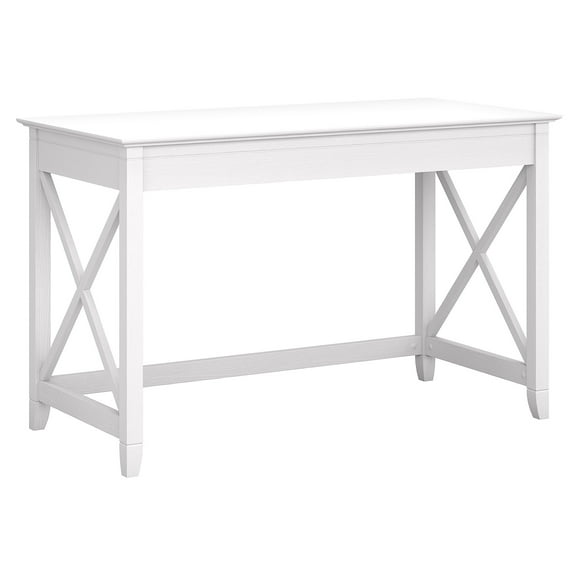 Bush Furniture Key West 48" Writing Desk, Pure White Oak