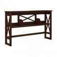 thumbnail image 1 of Bush® Furniture Key West 60"W Desk Hutch, Bing Cherry, Standard Delivery, 1 of 8
