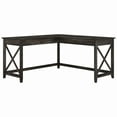thumbnail image 1 of Bush Furniture Key West 60W L Shaped Desk in Dark Gray Hickory, 1 of 9