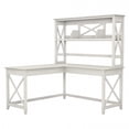 thumbnail image 1 of Bush Furniture Key West 60W L Shaped Desk with Hutch, 1 of 8