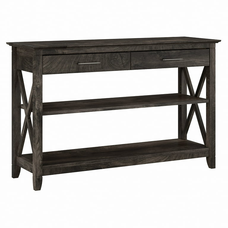 Hickory cheap console table