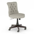 thumbnail image 1 of Bush Furniture Key West Mid Back Tufted Office Chair in Light Gray Fabric, 1 of 2