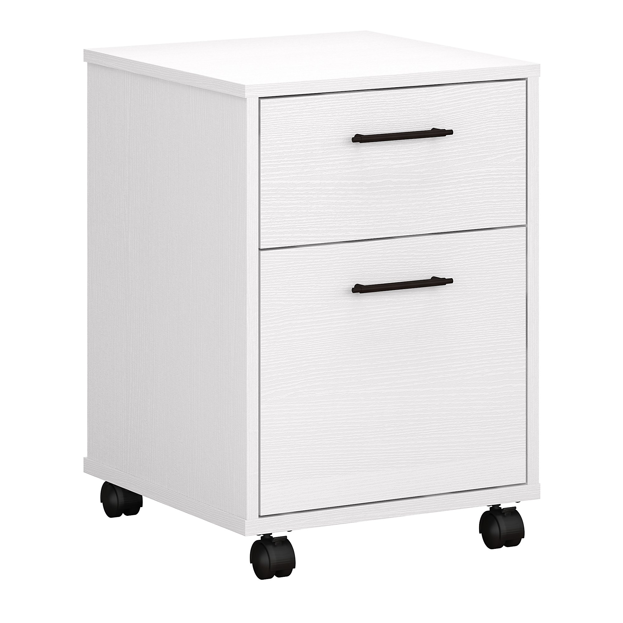 Bush Furniture Key West Mobile File Cabinet, 2 Drawer, Pure White Oak - image 1 of 8