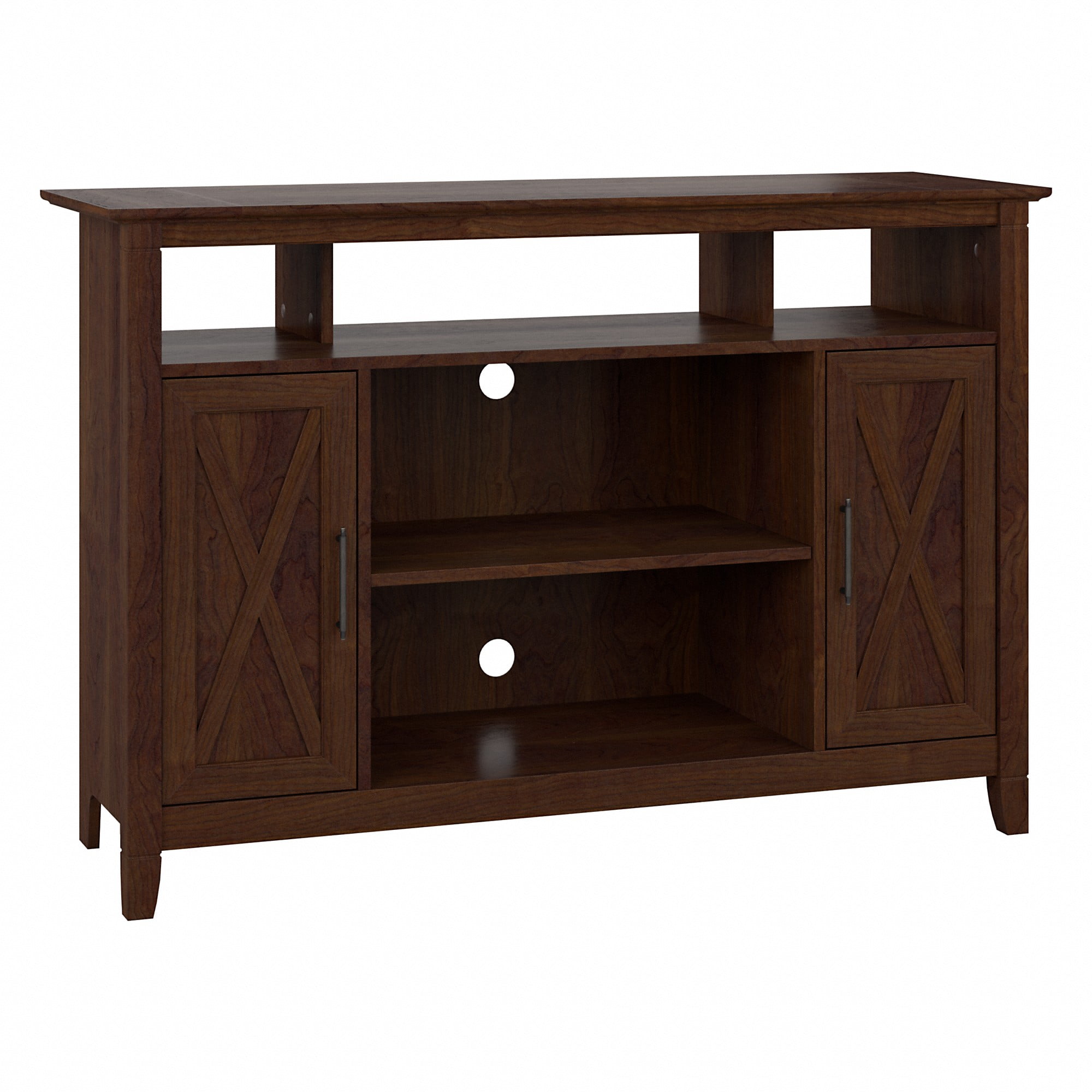 Walmart cherry 2024 wood tv stand