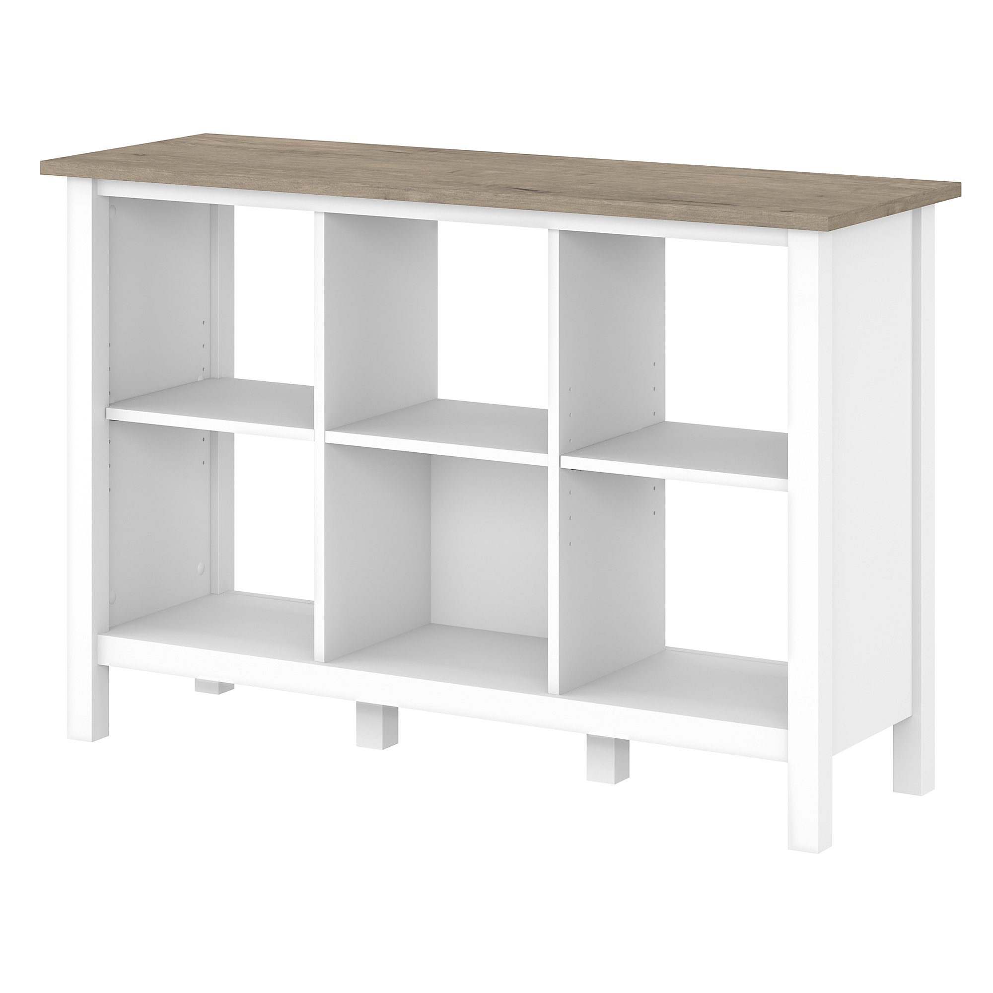 Bush Furniture Refinery AFrame Etagere Bookshelf