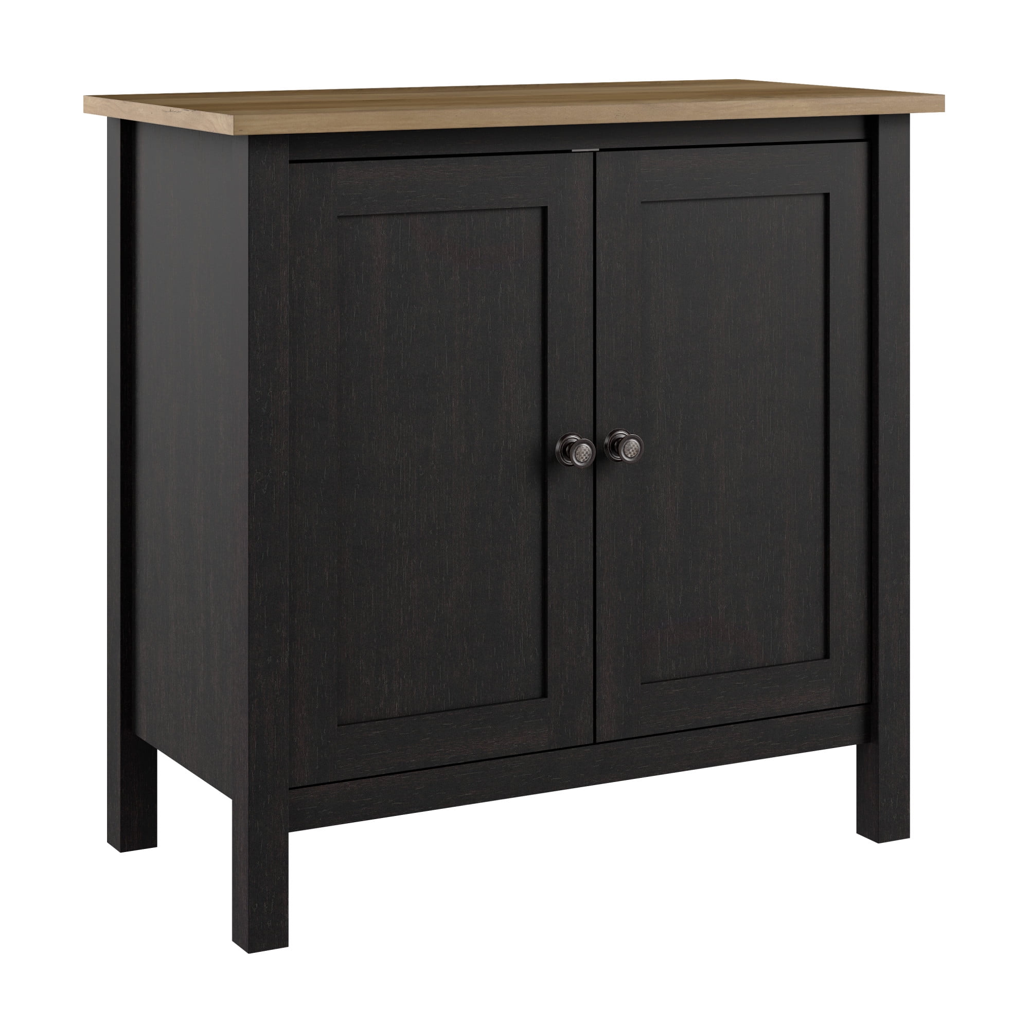 Bush Furniture Mayfield Accent Storage with Doors in Vintage