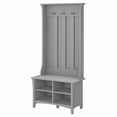 thumbnail image 1 of Bush Furniture Salinas Hall Tree with Storage Bench, Cape Cod Gray, 1 of 7
