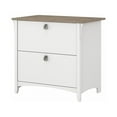 thumbnail image 1 of Bush Furniture Salinas Lateral File Cabinet, 2 Drawer, Shiplap Gray & Pure White, 1 of 7