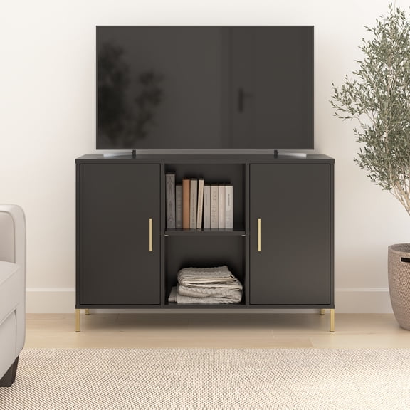 Bush Furniture Soho 43W TV Stand in Black