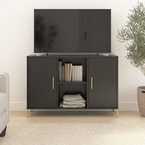 Bush Furniture Soho 43W TV Stand in Black