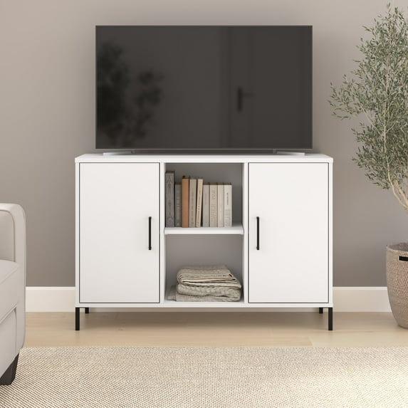 Bush Furniture Soho 43W TV Stand in White