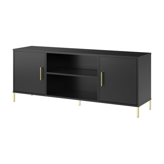 Bush Furniture Soho 58W TV Stand in Black