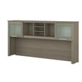 thumbnail image 1 of Bush Furniture Somerset 2-Door 72” Hutch with Storage, Ash Gray, 1 of 2