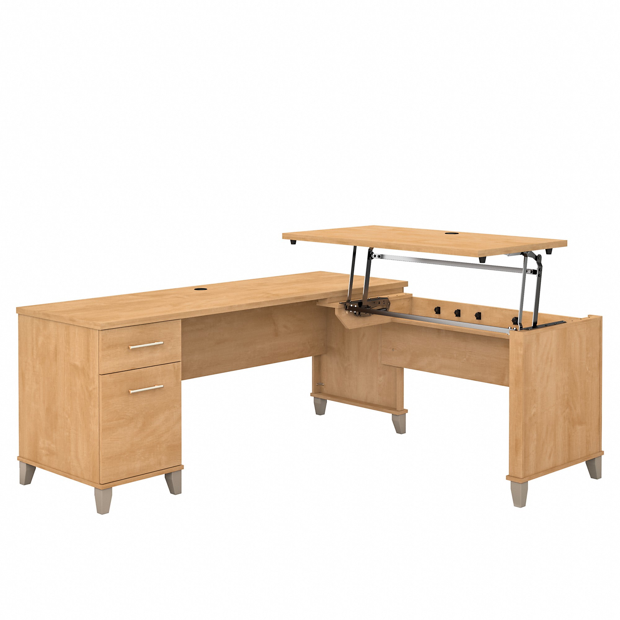 Aero 72 Standing Desk Maple