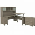 thumbnail image 1 of Bush Furniture Somerset 72W Sit to Stand L Desk with Hutch and File Cabinet, 1 of 9