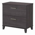thumbnail image 1 of Bush Furniture Somerset Lateral File Cabinet, 2 Drawer, Storm Gray, 1 of 5