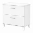 thumbnail image 1 of Bush Furniture Somerset Lateral File Cabinet, 2 Drawer, White, 1 of 8
