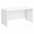 thumbnail image 1 of Bush Furniture Studio C 60 W x 36 D Bow Front Desk in White, 1 of 6