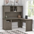 thumbnail image 1 of Bush Furniture Yorktown 60W L Shaped Desk with Hutch, 1 of 7