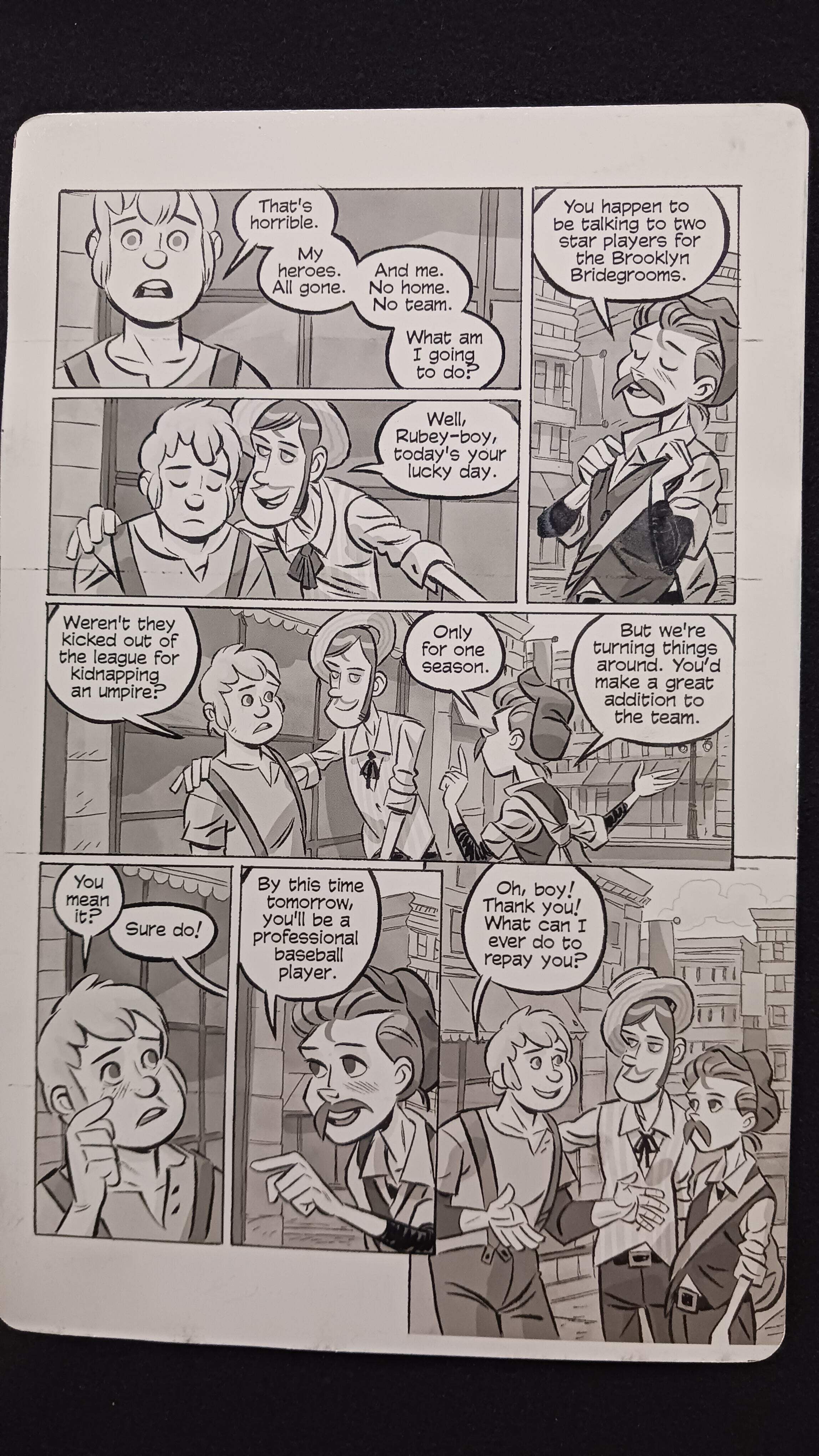 Bush Leaguers #1 - Page 28 - PRESSWORKS - Comic Art - Printer Plate ...