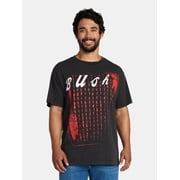 Bush Mens and Big Mens Boxy Fit Graphic Band Tee Shirt, Sizes XS-5XL