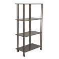 thumbnail image 1 of Bush Plant Display Stand, Modern 4 Tier Gray Metal Finish, 38 Inch, 1 of 2