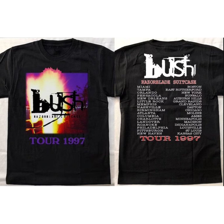 90s BUSH RAZORBLADE SUITCASE TOUR Tシャツ L 90s BUSH RAZORBLADE SUITCASE TOUR Tシャツ L