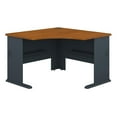 thumbnail image 1 of Bush Series A Collection 48W Corner Desk Natural Cherry WC57466, 1 of 6
