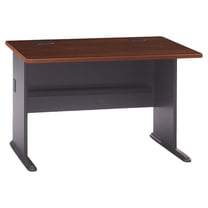 Bush Series A Collection 48W Desk, Hansen Cherry