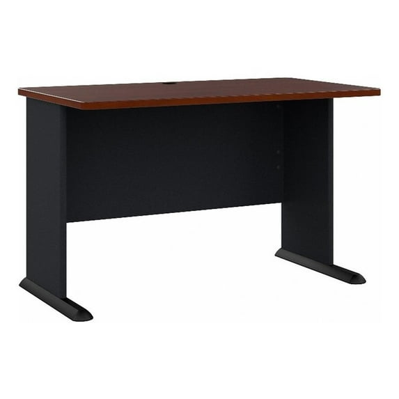 Bush Series A Collection 48W Desk, Hansen Cherry