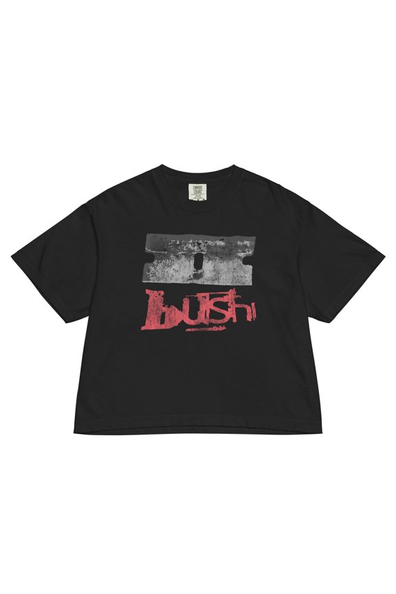 Bush Straight No Chaser Mineral Wash Womens Crop Top