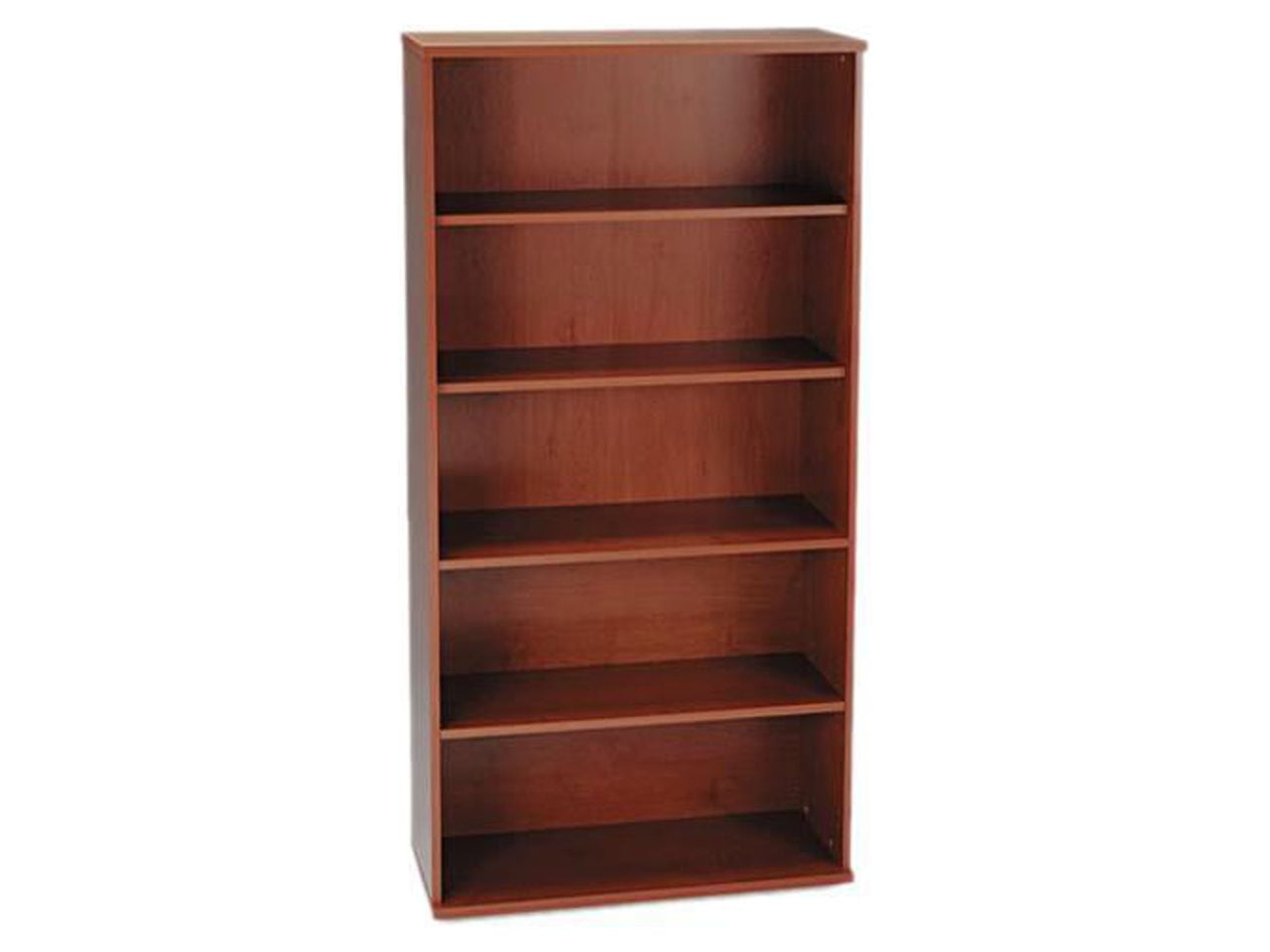 Hansen Cherry 73" Adjustable 5-Shelf Bookcase