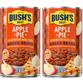 Bush's Apple Pie Flavored Baked Beans, (2 Pack) Limited Summer Edition Canned Beans
