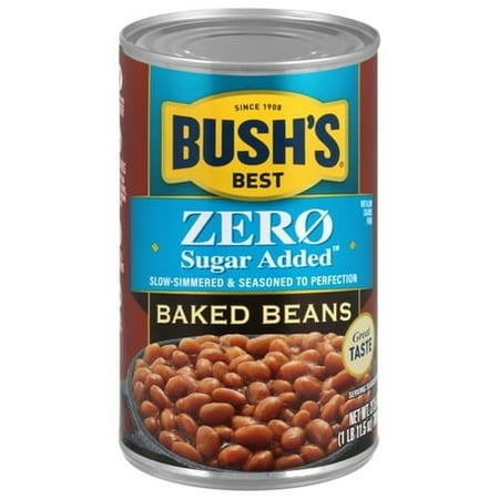 Bush's Best Bush's Baked Beans Zero Sugar Added 27.5 oz (Pack of 12)