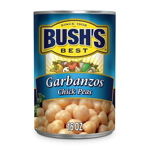 Bush's Best Garbanzo Beans (Chickpeas) 16 oz. ( Pack of 2 )