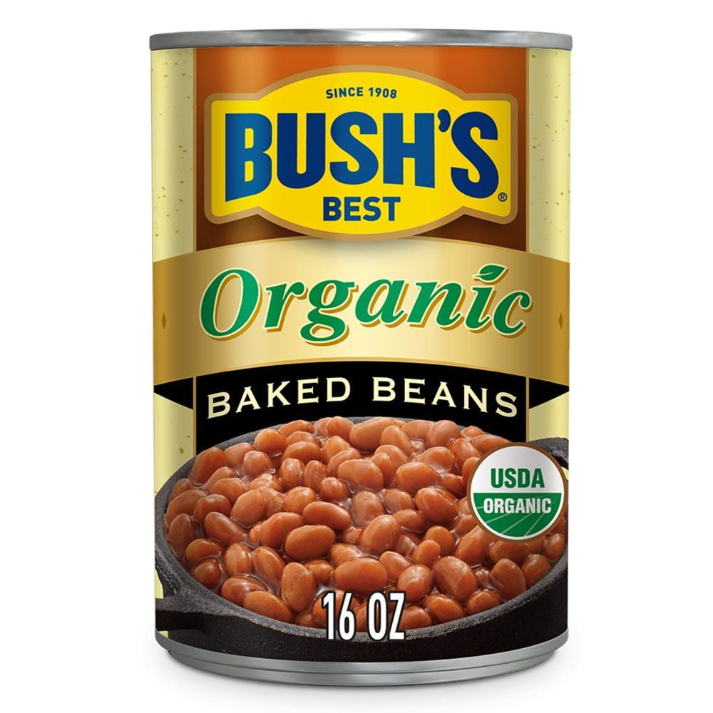 Bush's Best Organic Baked Beans - 16 oz Packaging may vary - Walmart.com