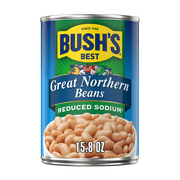 Bush's Best Reduced Sodium Great Northern Beans 15.8 oz