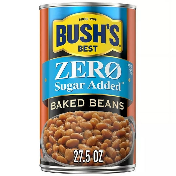 Bush's Best Zero Sugar Added Baked Beans - 27.5oz pack of 2