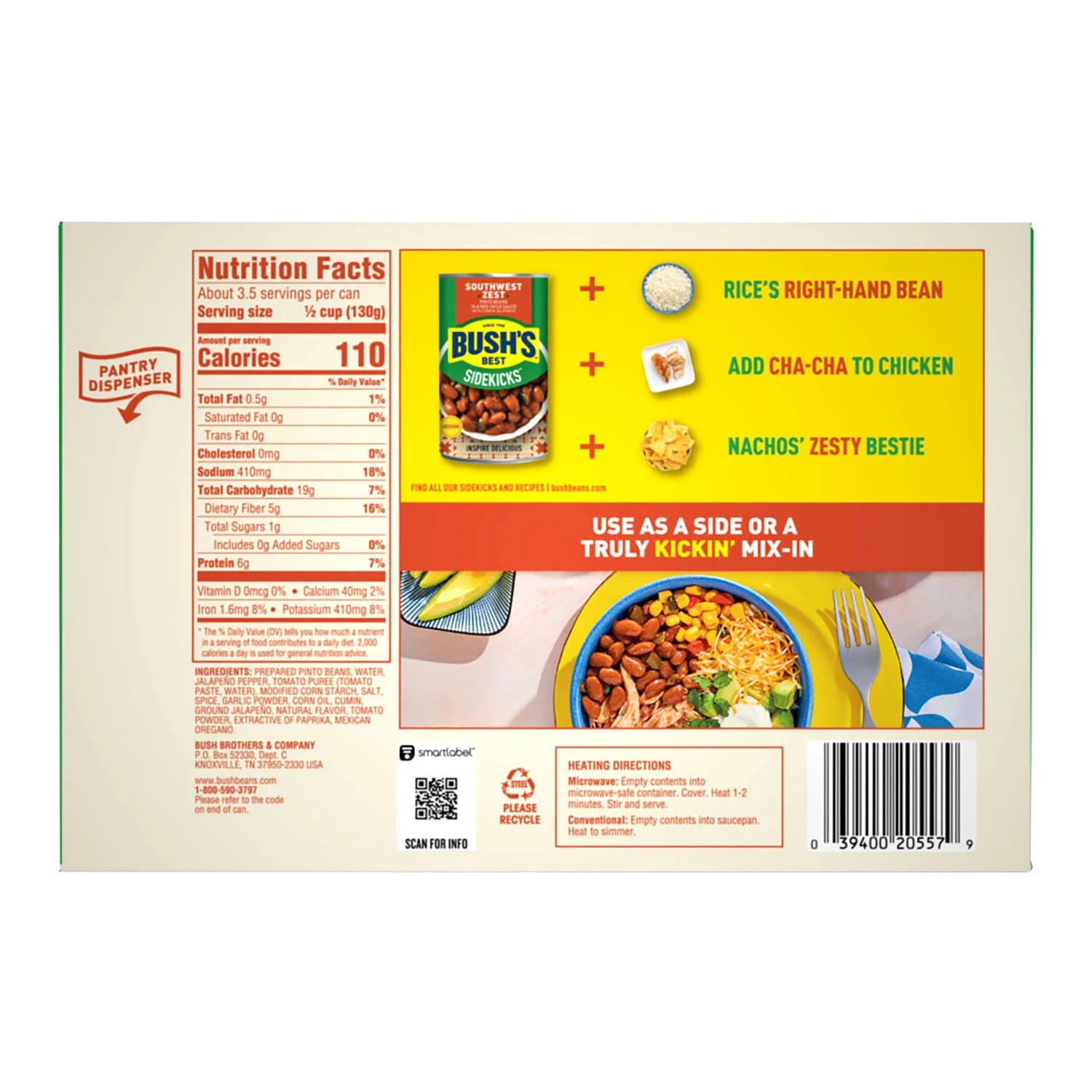 Bush's Black Beans (15 oz., 6 pk.)