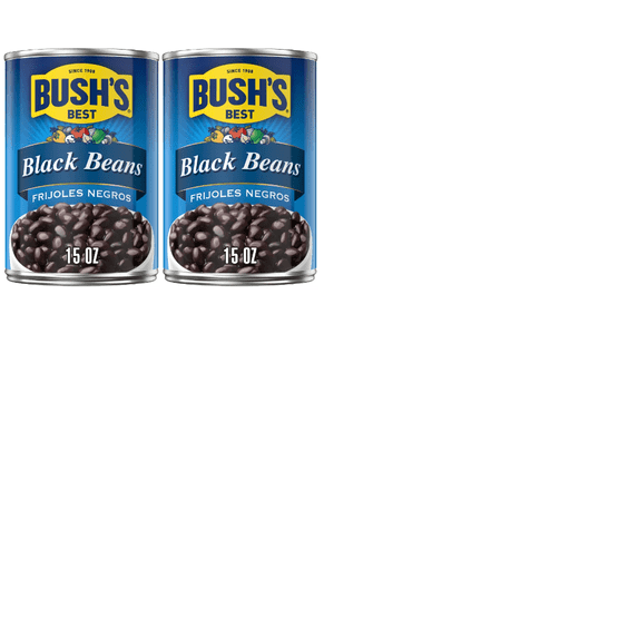 Bush's Black Beans - 15oz pack of 2