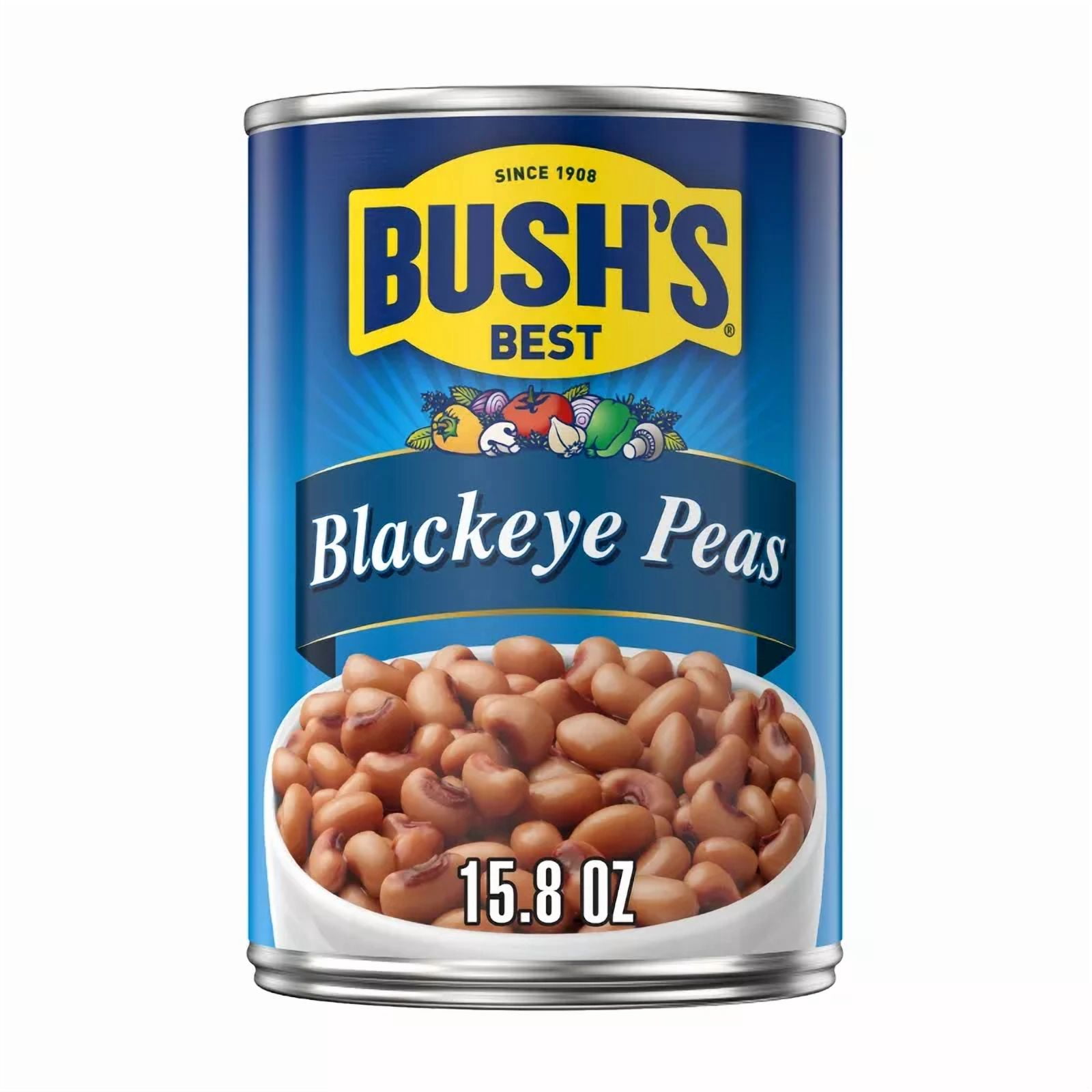 Bush's Blackeye Peas 15.8oz (Pack of 4) - Walmart.com