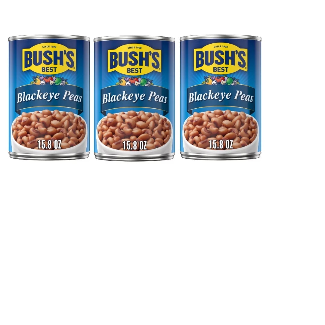 Bush's Blackeye Peas - 15.8oz pack of 3