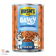 Bush's Bluey Baked Beans, Canned Beans, 15.8 oz Can