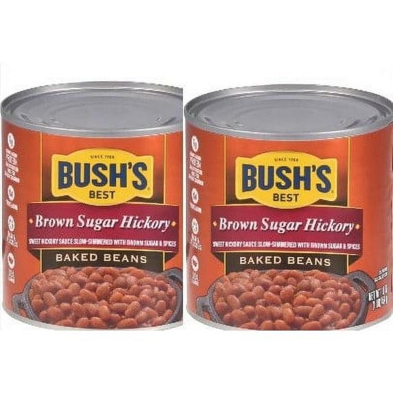 Bush's Brown Sugar Hickory Baked Beans - 16oz pack of 2