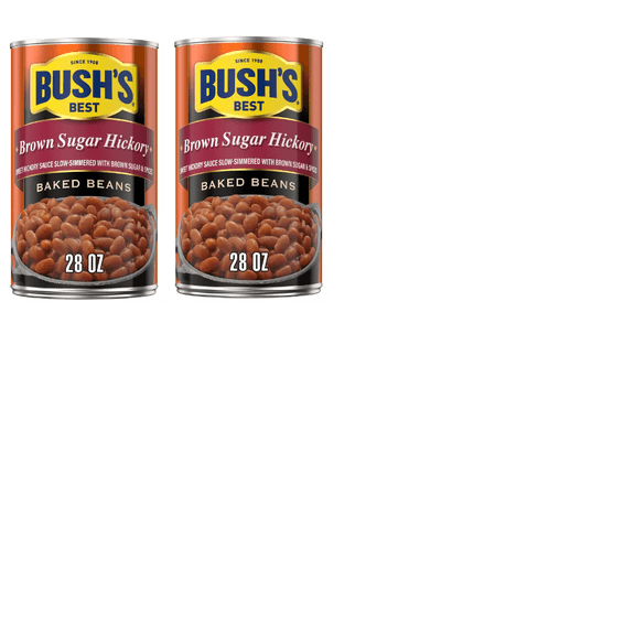 Bush's Brown Sugar Hickory Baked Beans - 28oz pack of 2
