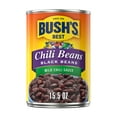 thumbnail image 1 of Bush's Chili Beans, Canned Black Beans in Mild Chili Sauce, 15.5 oz Can, 1 of 13
