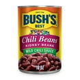 Bush's Chili Beans, Canned Kidney Beans in Mild Chili Sauce, 16 oz Can