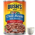 thumbnail image 1 of Bush's Chili Beans, Canned Red Beans in Hot Chili Sauce, 16 oz Can (4 pack), 1 of 6